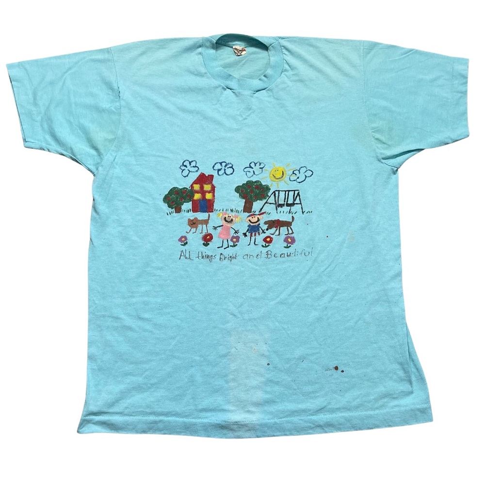 Vintage Screen Stars Blue T Shirt Single Stitch